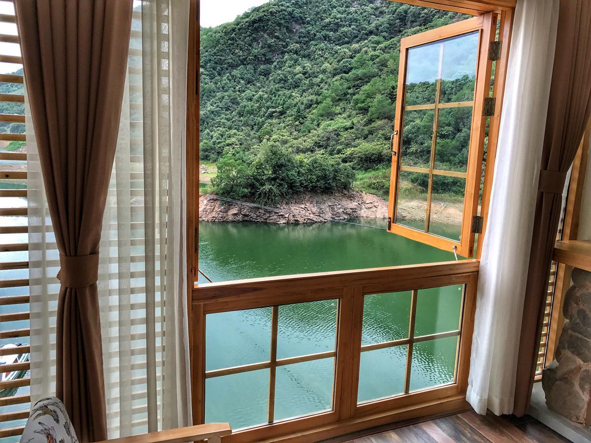 The Lake View Deyishe Resort In Thousand Island Lake Qianwu Exterior foto